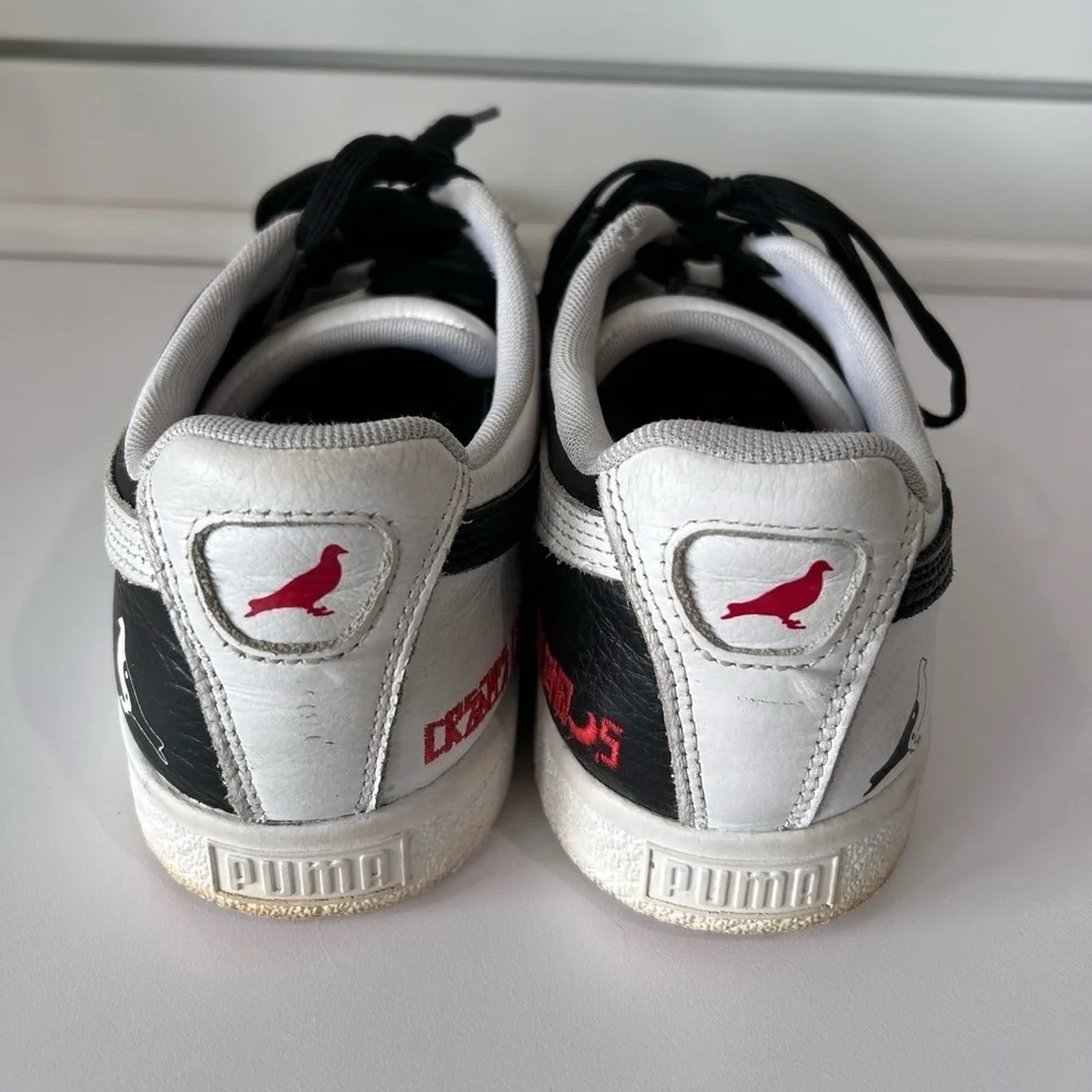 Puma Clyde X Staple Create‎ From Chaos 2 Shoes Mens Sz 9.5 Casual Low Sneakers